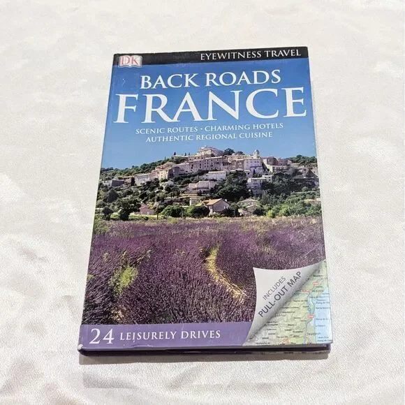 DK Eyewitness Travel Back Roads Europe France Scenic Routes Pull Out Map Book - Picture 1 of 2